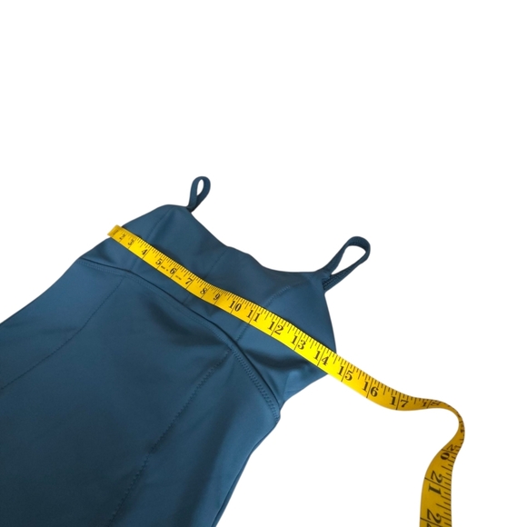 Athleta Sculpted One Piece Swimsuit Oceanic Teal Size Medium - Picture 5 of 14